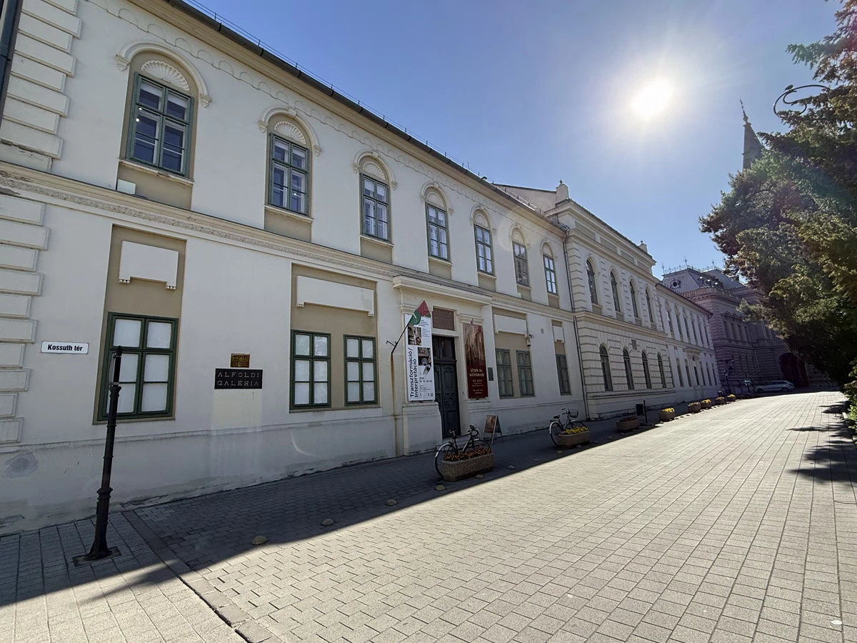A hódmezővásárhelyi Alföldi Galéria épülete