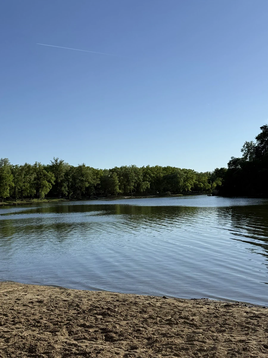 A mártélyi Holt-Tisza látképe